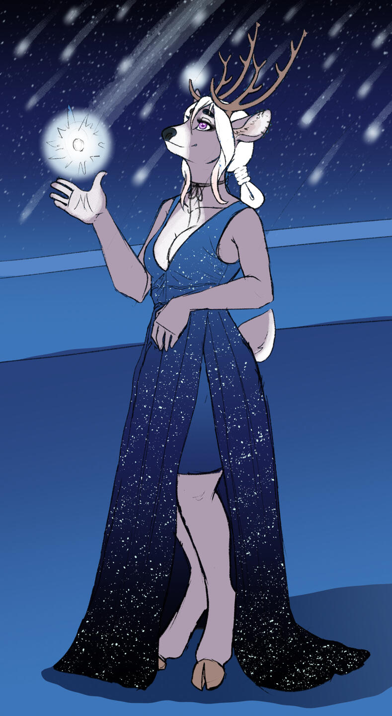 Fullbody Colored Sketch: Starfall