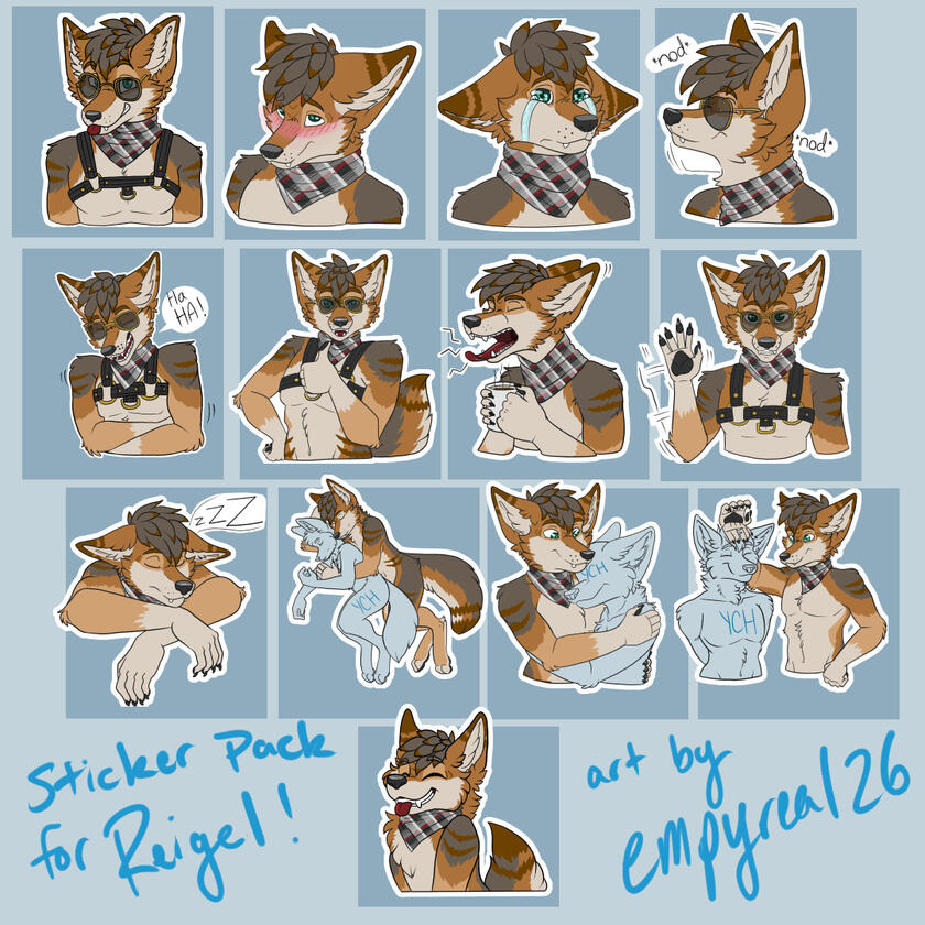Sticker Pack: Reigel